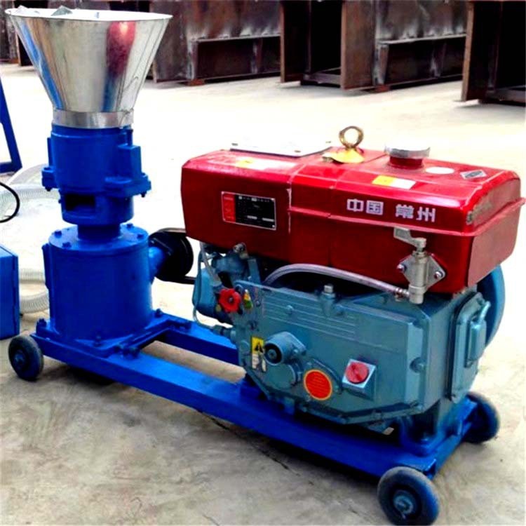 300型平模颗粒饲料制造机猪鸡牛羊饲料颗粒机厂家图3