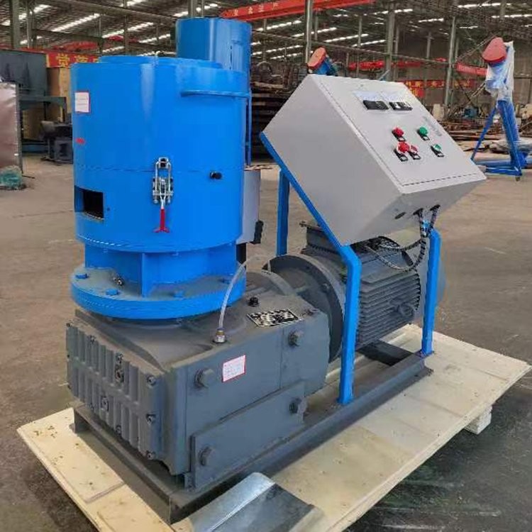 家庭式粮食玉米饲料颗粒机 平模挤压有机肥造粒机成型率高图4