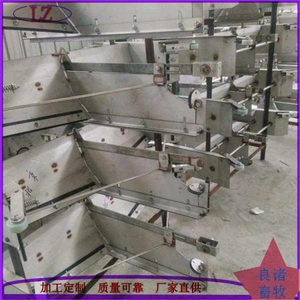 牛舍粪沟清理自动清粪机不锈钢刮粪机防脱绳养猪设备图5