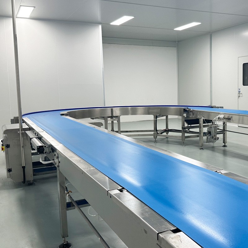 饼干流水线转弯平弯过渡辅助输送带全自动输送机饼干生产设备图3