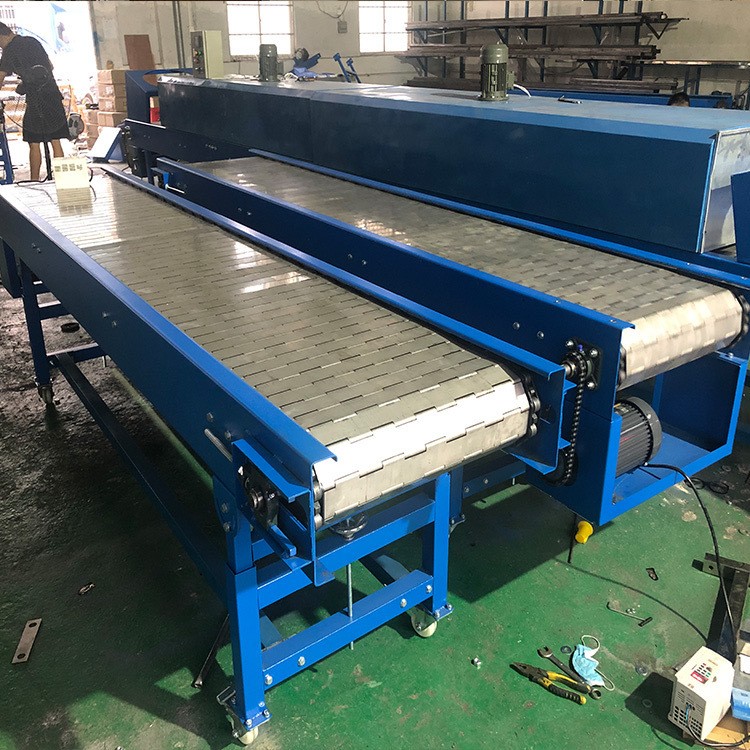 不锈钢输送带流水线网链传送机多层网带链板烘干机链板输送机厂家图2