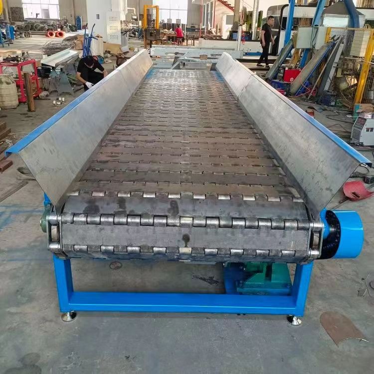 重型链板输送机流水线链板传送机矿石重载磷板传送机喂料板链机厂图3