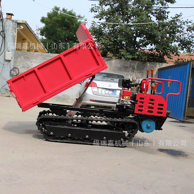 山区农用拉粮食运输车全地形爬山虎四不像拖拉机农用山地随车吊图3