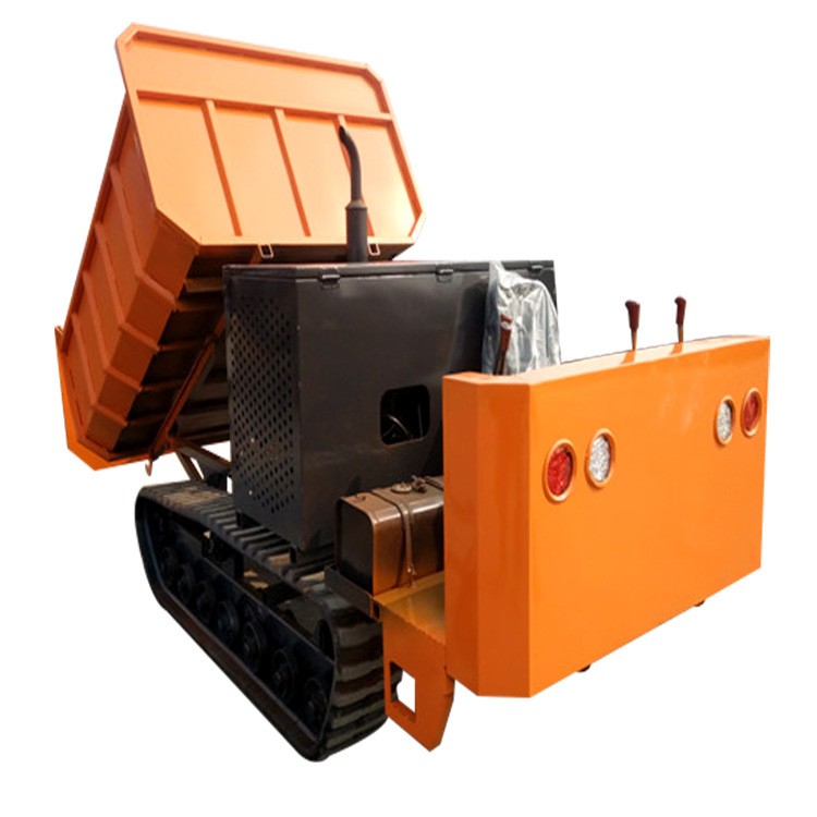 手扶小型履带运输车田地林木拉货运输车载重王拖拉机现货供应图4