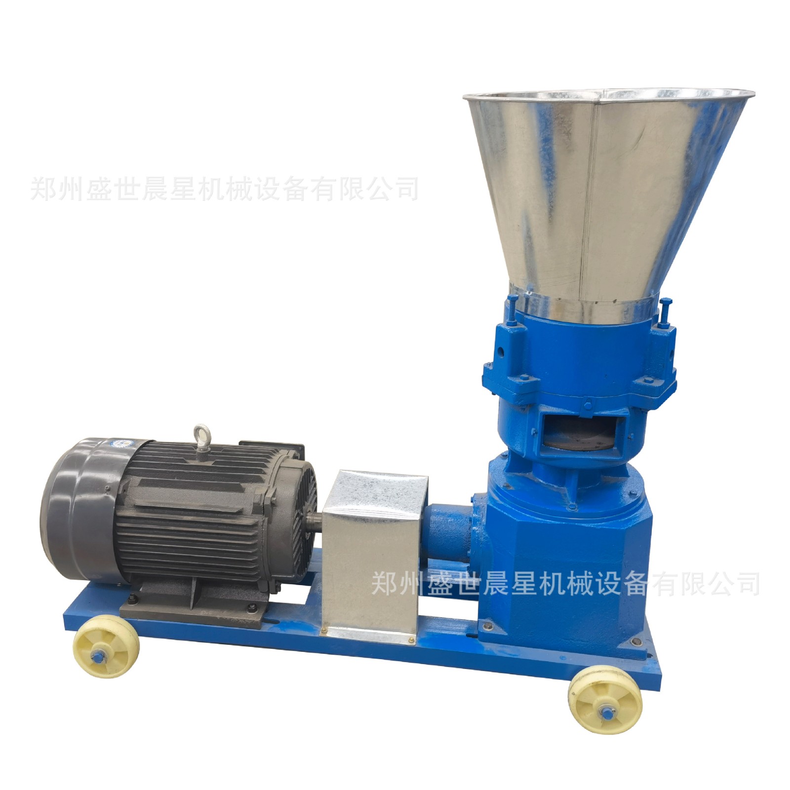 养殖饲料机鸡鸭鱼兔子用平模造料机 家用型颗粒饲料机图5