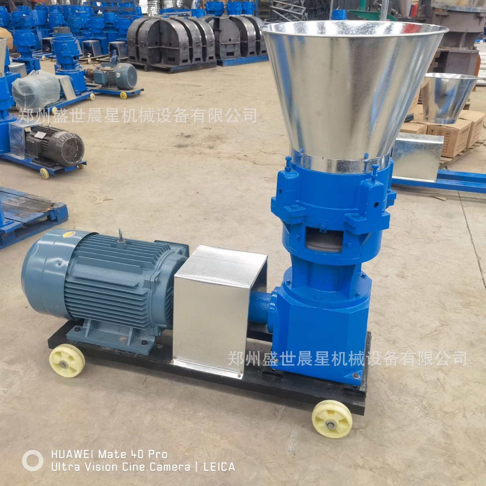 养殖饲料机鸡鸭鱼兔子用平模造料机 家用型颗粒饲料机图4