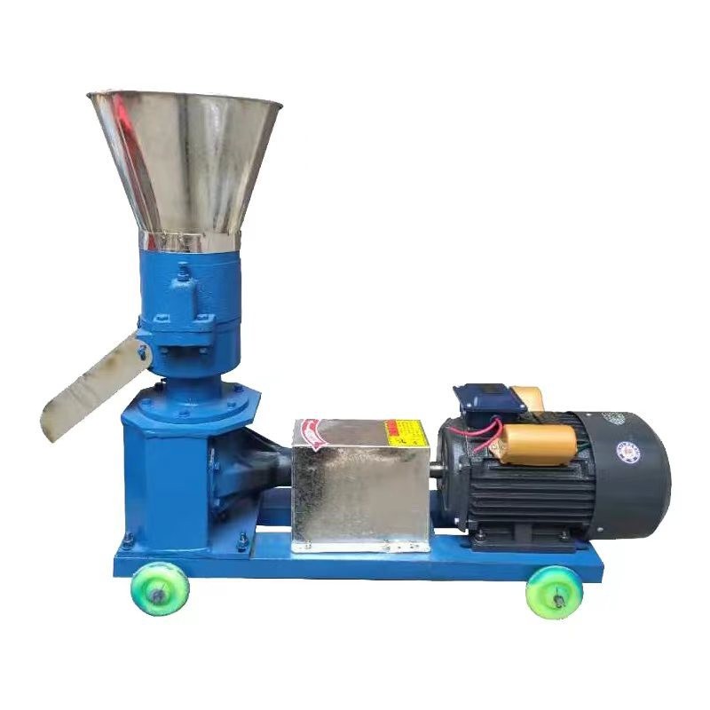 畜牧养殖饲料机 豆杆玉米饲料颗粒机大型秸杆牛羊颗粒饲料机400型图5