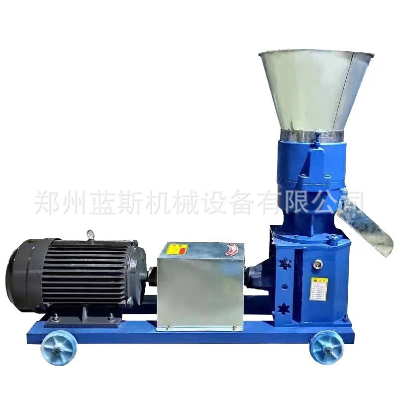 青草玉米颗粒饲料机 猪鸡鱼颗粒饲料机 小型家禽养殖颗粒饲料机图5