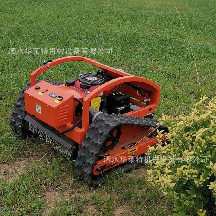 智能家用遥控割草机 小型果园杂草修剪机 履带河滩山坡草丛修剪机图2