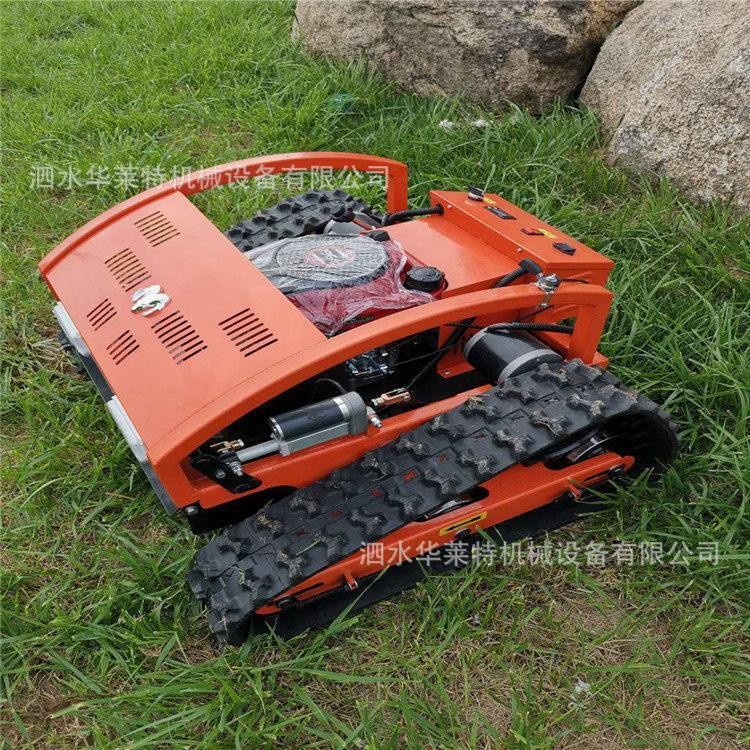 智能家用遥控割草机 小型果园杂草修剪机 履带河滩山坡草丛修剪机图3