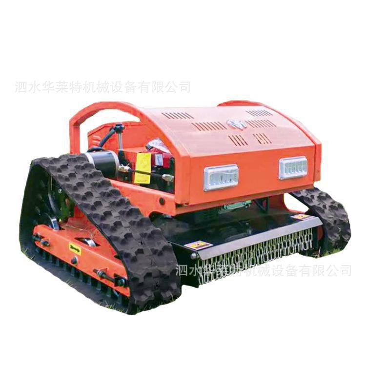 履带式遥控割草机庭院全自动碎草机无线遥控河道灌木丛开荒除草机图4