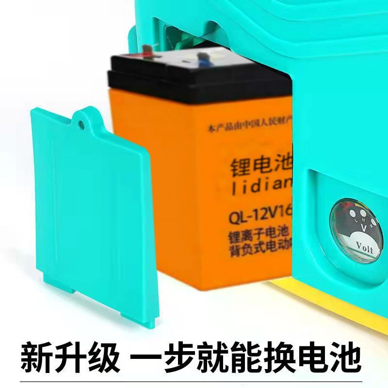 厂家现货3WBD电动喷雾器 20L背负式农药打药桶风筒式锂电喷壶图2