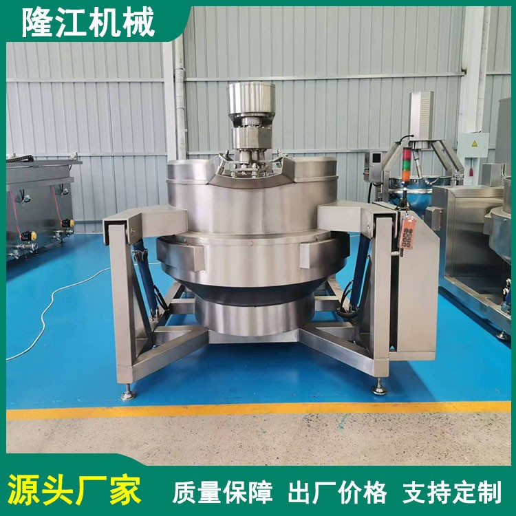 多爪行星炒锅全自动商用大型搅拌锅可倾斜式食堂炒菜机酱料炒料机图2
