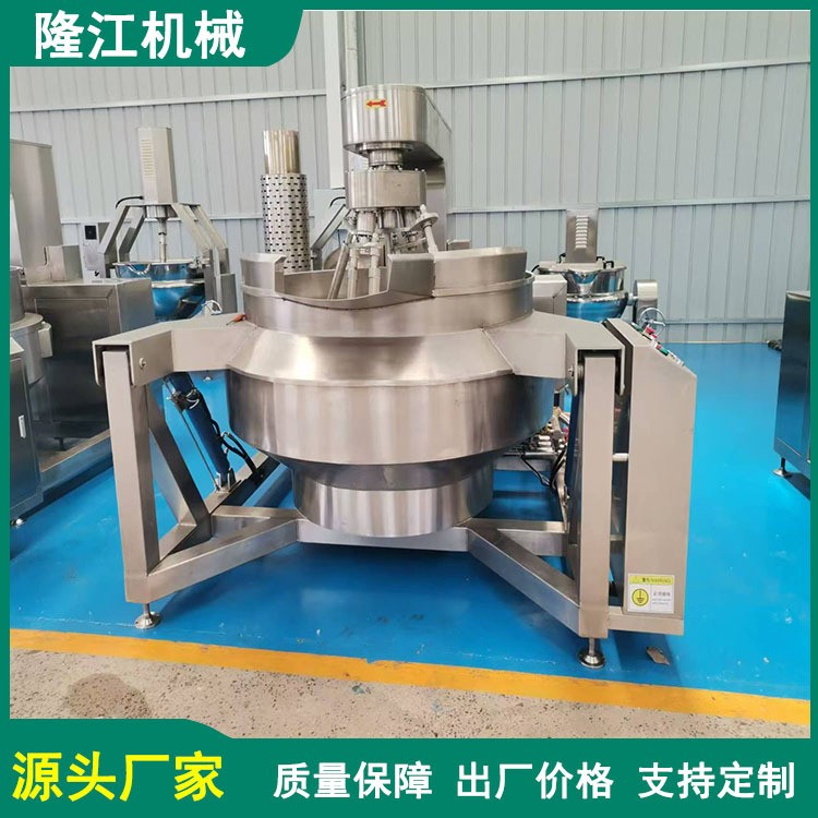 多爪行星炒锅全自动商用大型搅拌锅可倾斜式食堂炒菜机酱料炒料机图5