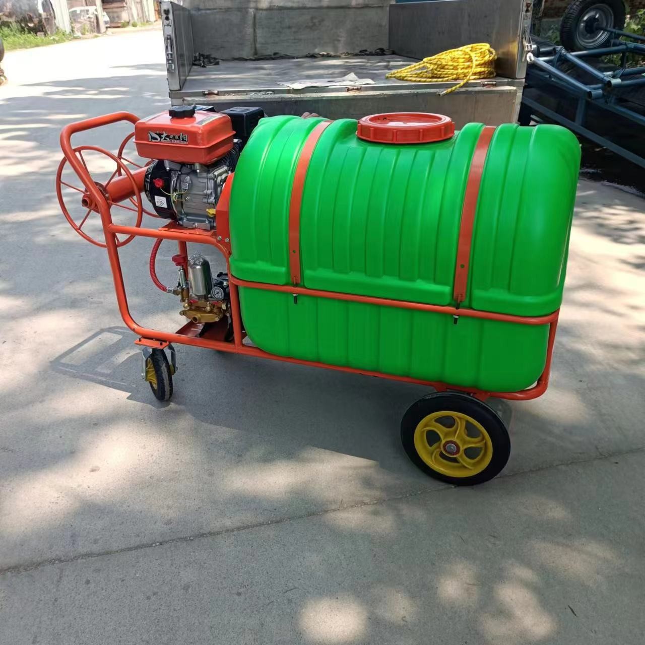 小型果园果树喷雾机 手推式高压拉管喷雾器 多功能打药机图3