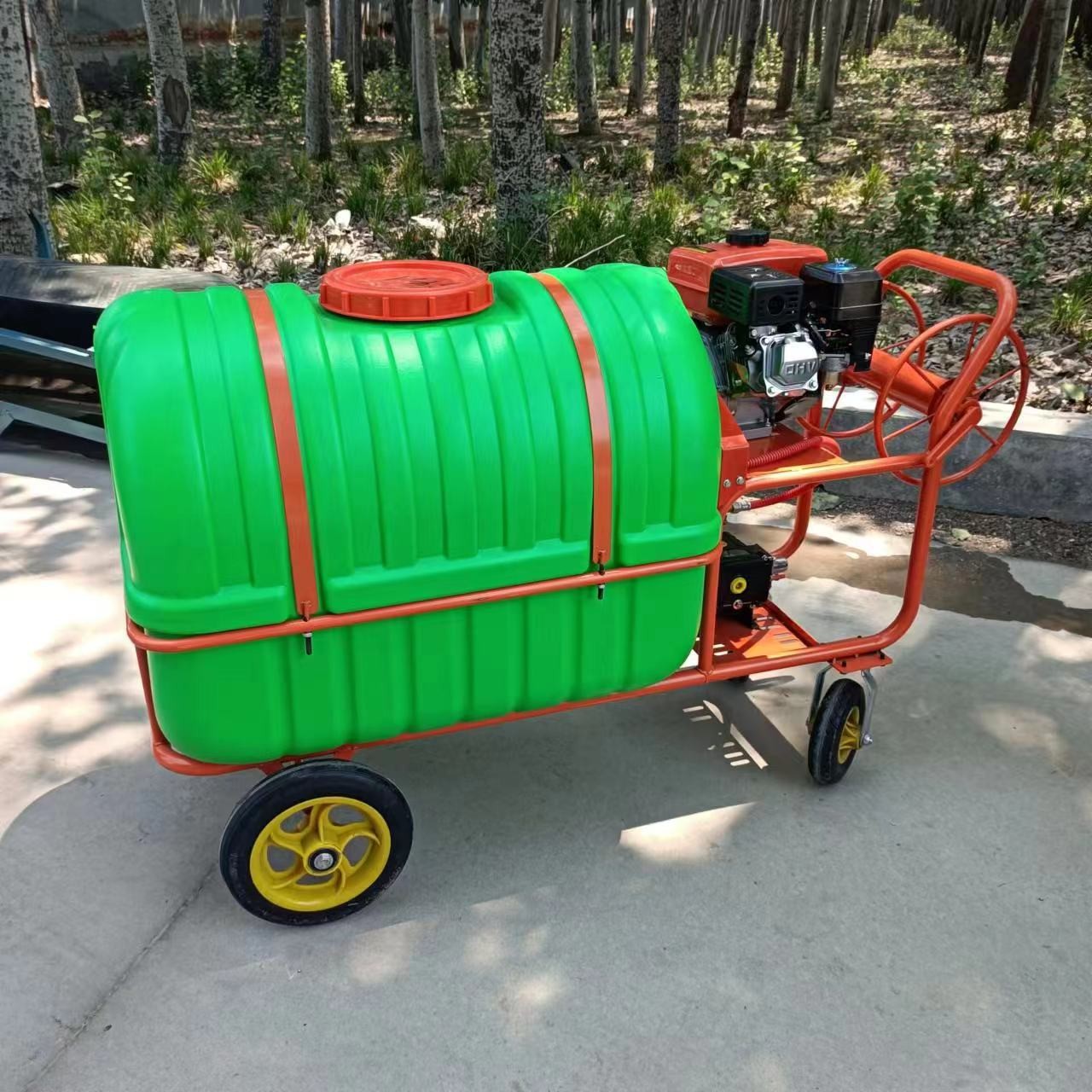 小型果园果树喷雾机 手推式高压拉管喷雾器 多功能打药机图5