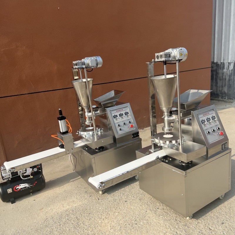 早餐店多功能包包子机 商用全自动仿手工灌汤包生煎包成型机图2