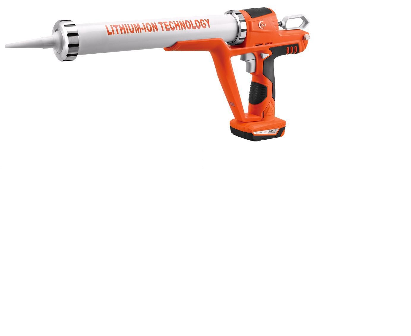 批发电动打胶枪 锂电充电式硅胶枪 玻璃胶枪 充电式锂电池打胶机图5