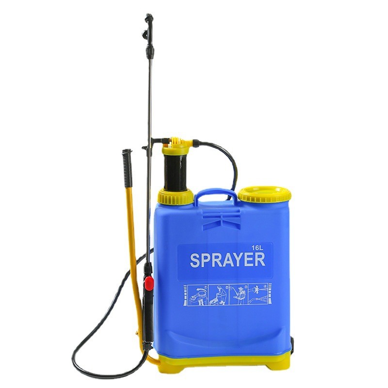 外贸手动喷雾器批发农用菜园果园16L背负式打药桶消毒农药打药机图5