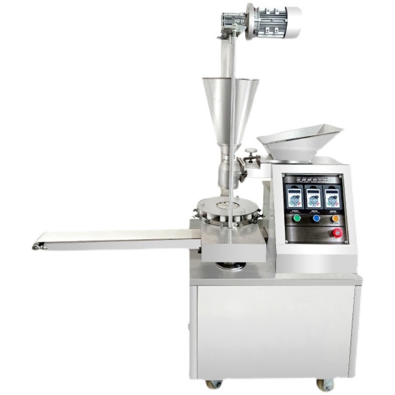 全自动包子一次成型机 小型仿手工小笼包子机 商用多功能包馅机图5