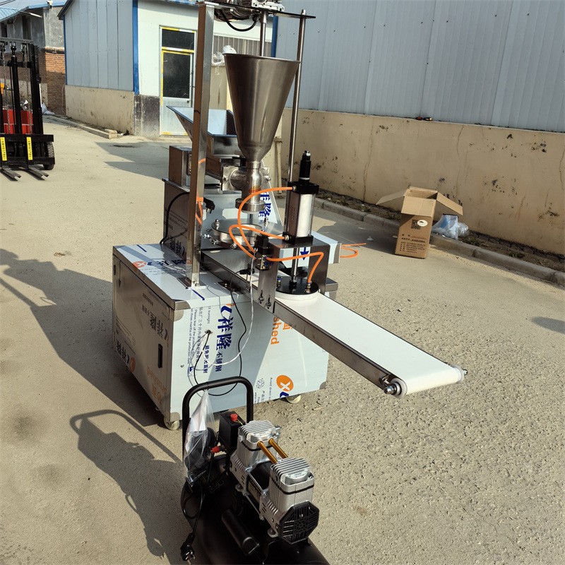 全自动包子一次成型机 小型仿手工小笼包子机 商用多功能包馅机图3