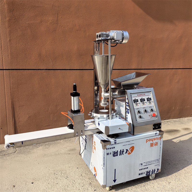 全自动包子一次成型机 小型仿手工小笼包子机 商用多功能包馅机图2