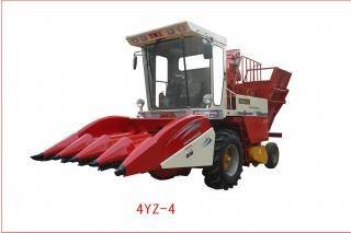 双箭王4YZ-4自走式玉米收获机