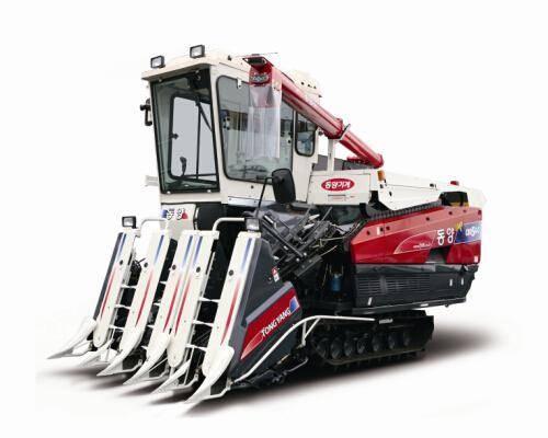 东洋CF585G半喂入联合收割机图2