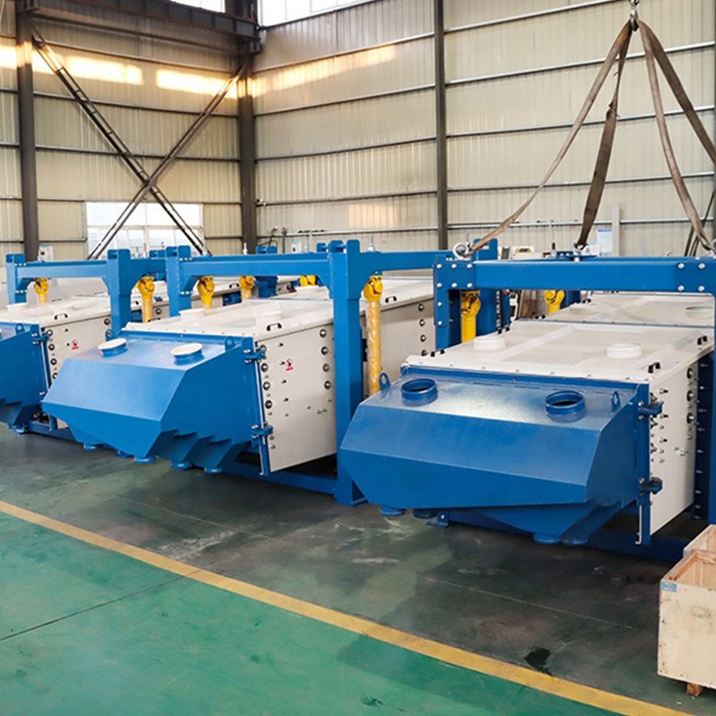 方形摇摆筛淹白砂糖粉末震动筛选机人工筛分设别石英砂筛选摇摆筛图3