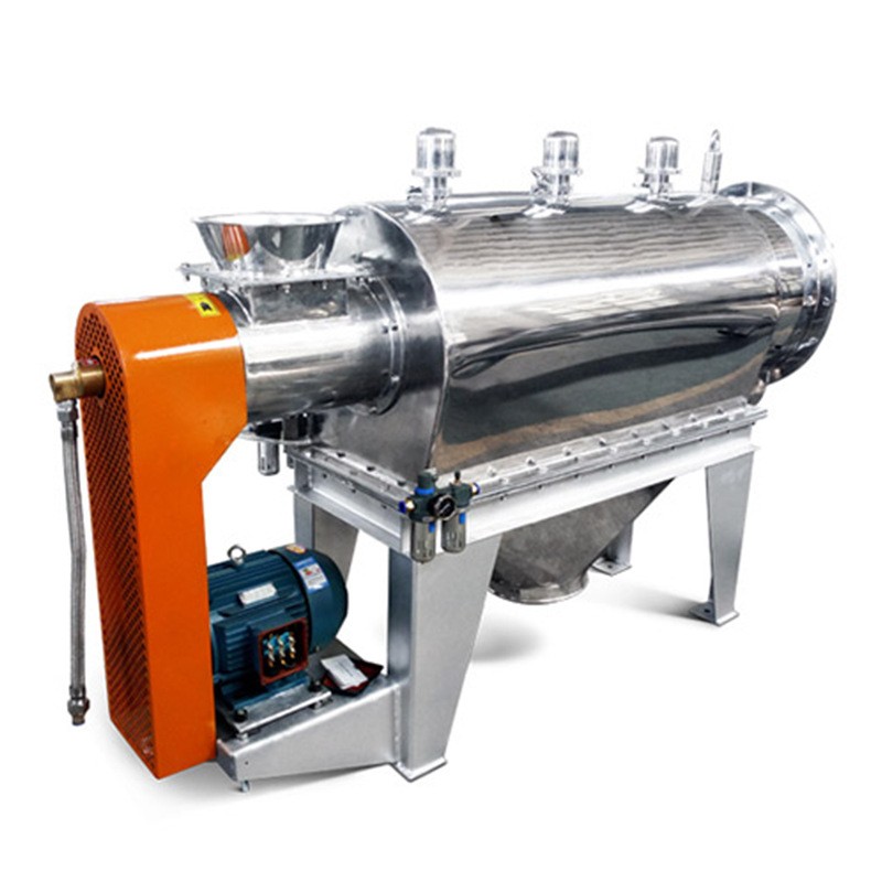 直供不锈钢卧式离心筛粉机轻质细粉末除杂小型卧式气流筛图3