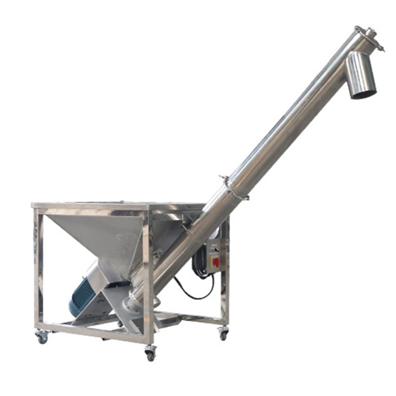 全自动无尘螺旋输送机粉末螺杆上料机 密封螺杆分料输送设备图2