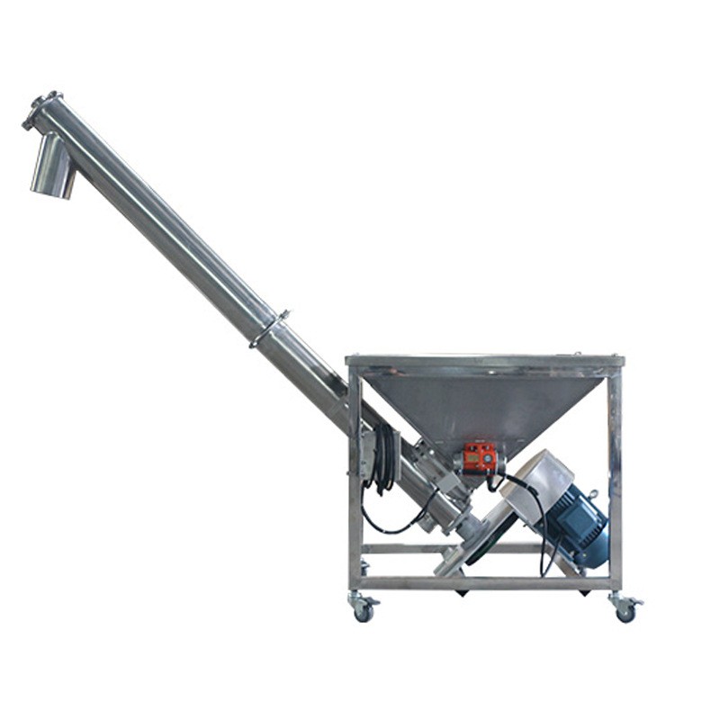 全自动无尘螺旋输送机粉末螺杆上料机 密封螺杆分料输送设备图3