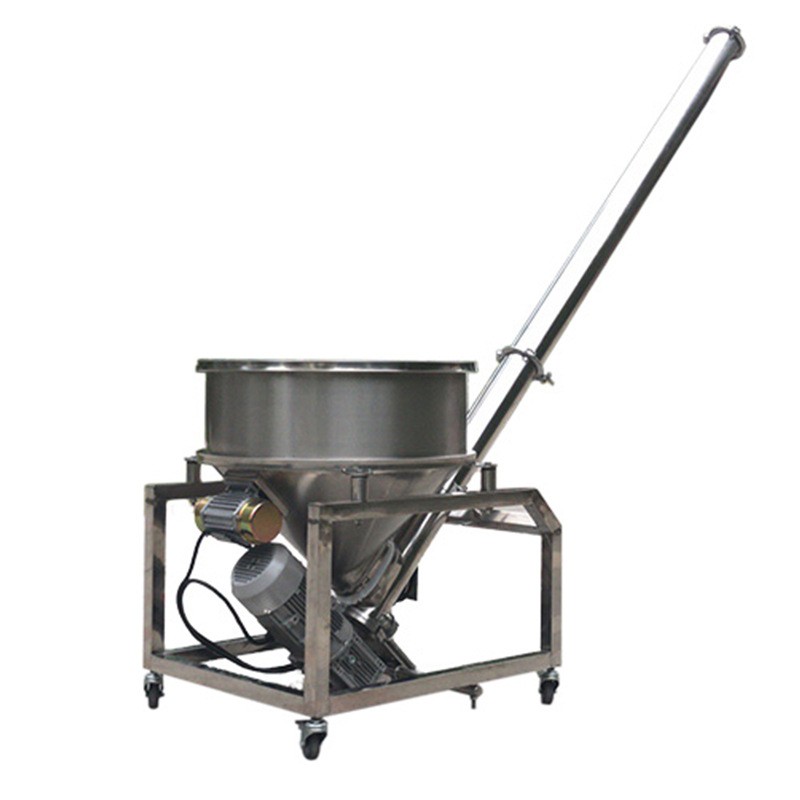 全自动无尘螺旋输送机粉末螺杆上料机 密封螺杆分料输送设备图4