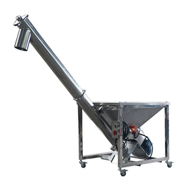 全自动无尘螺旋输送机粉末螺杆上料机 密封螺杆分料输送设备图5