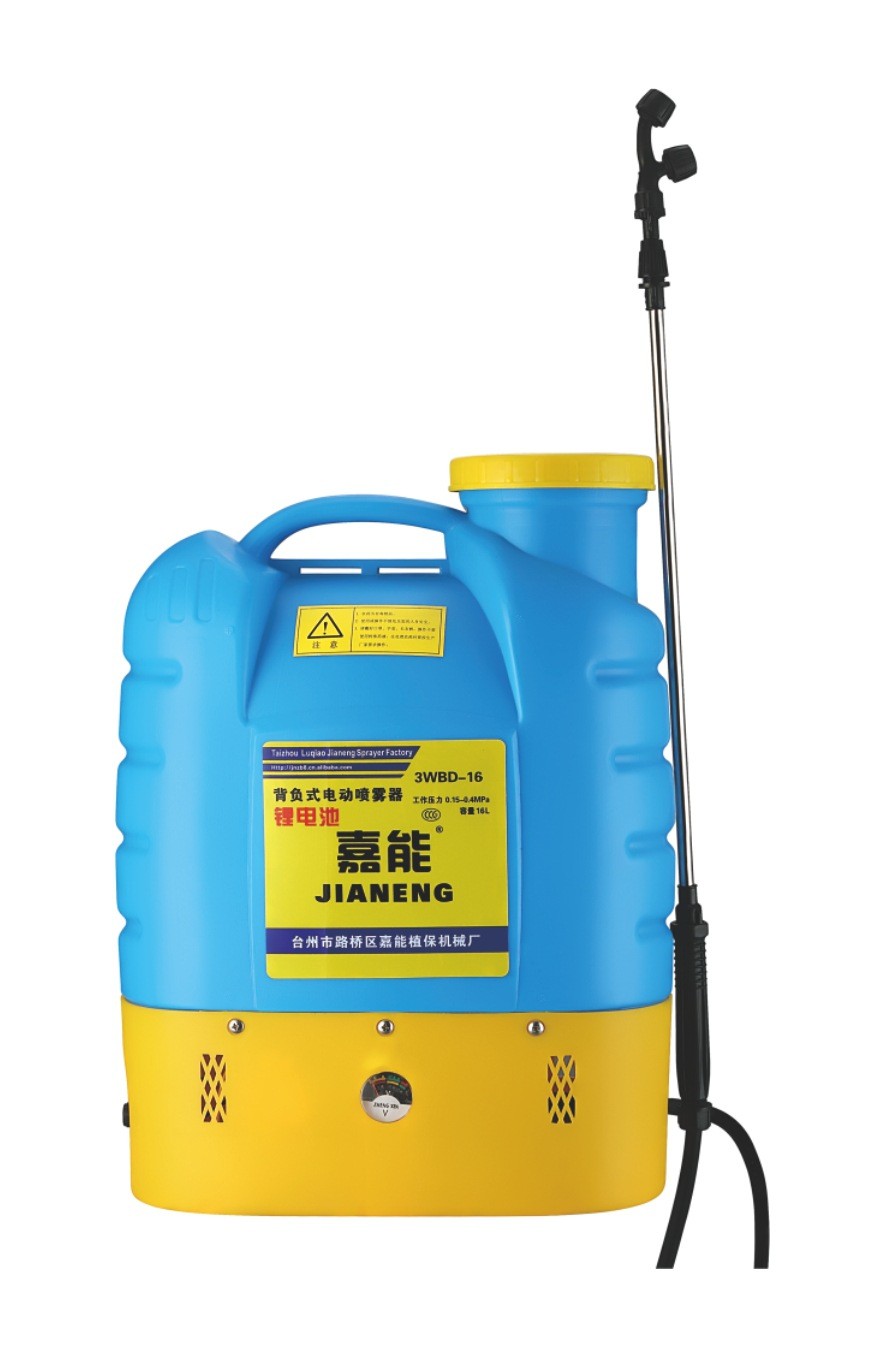 嘉能锂电池喷雾器16L18L震撼上市 给农民减负的电动喷雾器