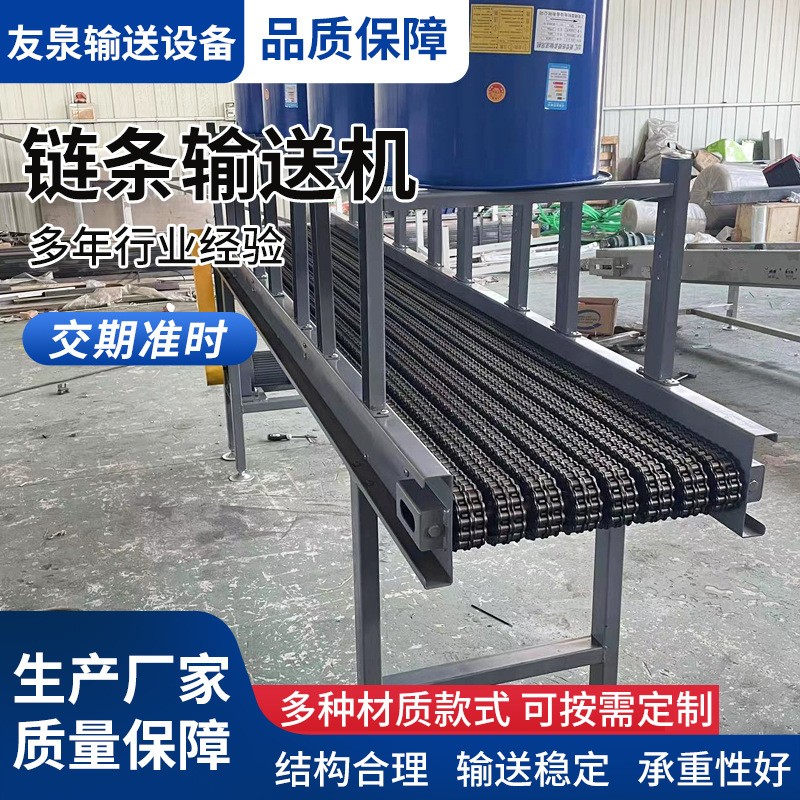 链条输送机重型双排滚子链锻造件锻打件冲压件耐高温链条式传送带图3