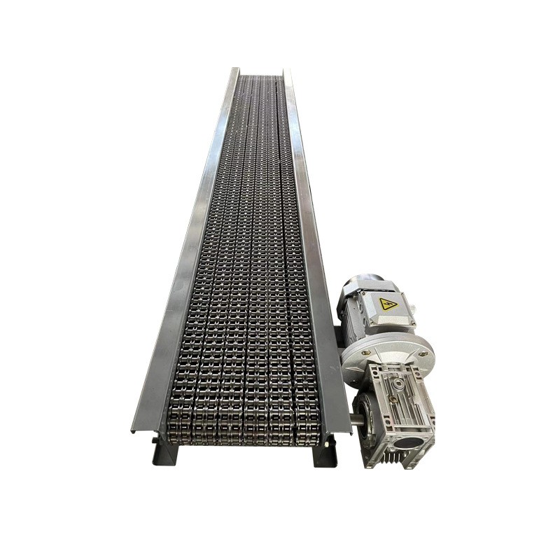 链条输送机重型双排滚子链锻造件锻打件冲压件耐高温链条式传送带图5