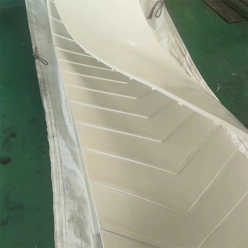 批发人字花纹输送带环形工业皮带粮食运输凹凸八字环形三角带带图3