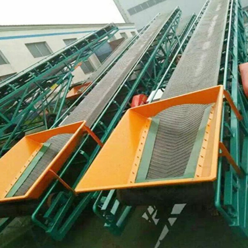 移动皮带输送机小型装车卸货移动式流水线爬坡可升降防滑传送机图3