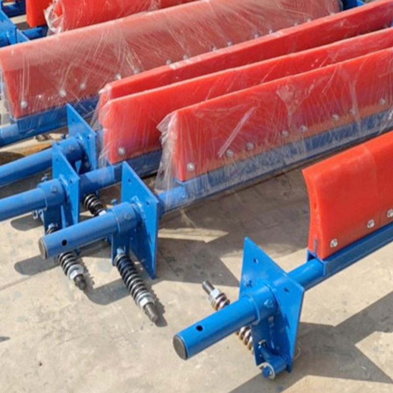 皮带清扫器聚氨脂输送带清扫器刮料器刮料板马丁刮泥板滚刷清扫器图3