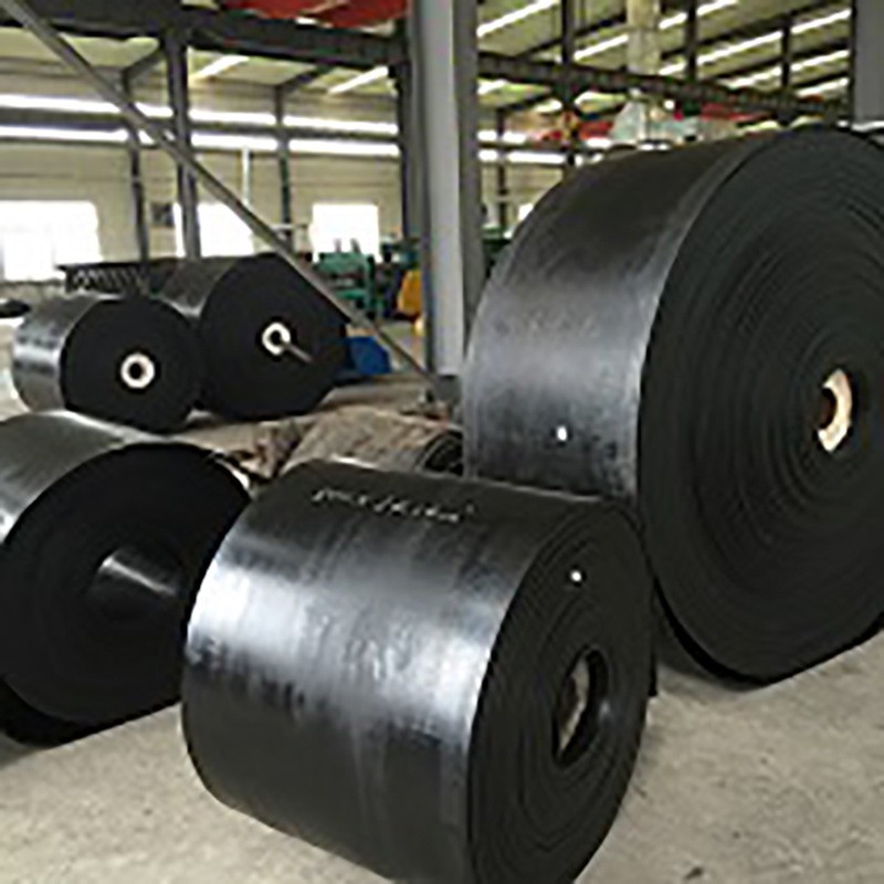 尼龙橡胶输送带加厚耐磨机械传送带防滑阻燃环形工业运输皮带挡边图2