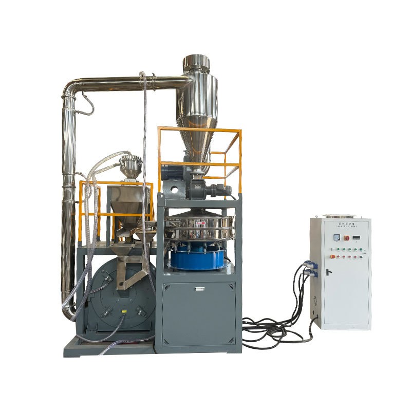 600型磨粉机 PE塑料管材粉碎机 塑料高速磨粉设备图4