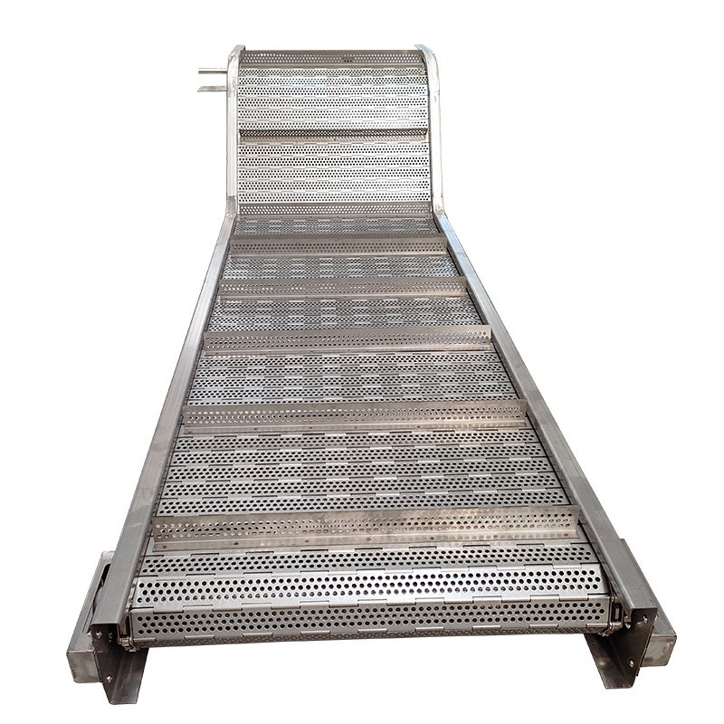 不锈钢链板输送机茶叶红枣烘干机快递流水线传输机重型链板传送机图5