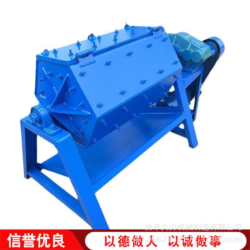 木头倒圆脚去毛刺次滚筒抛光机 高效率省力干式铁件除锈研磨机图4