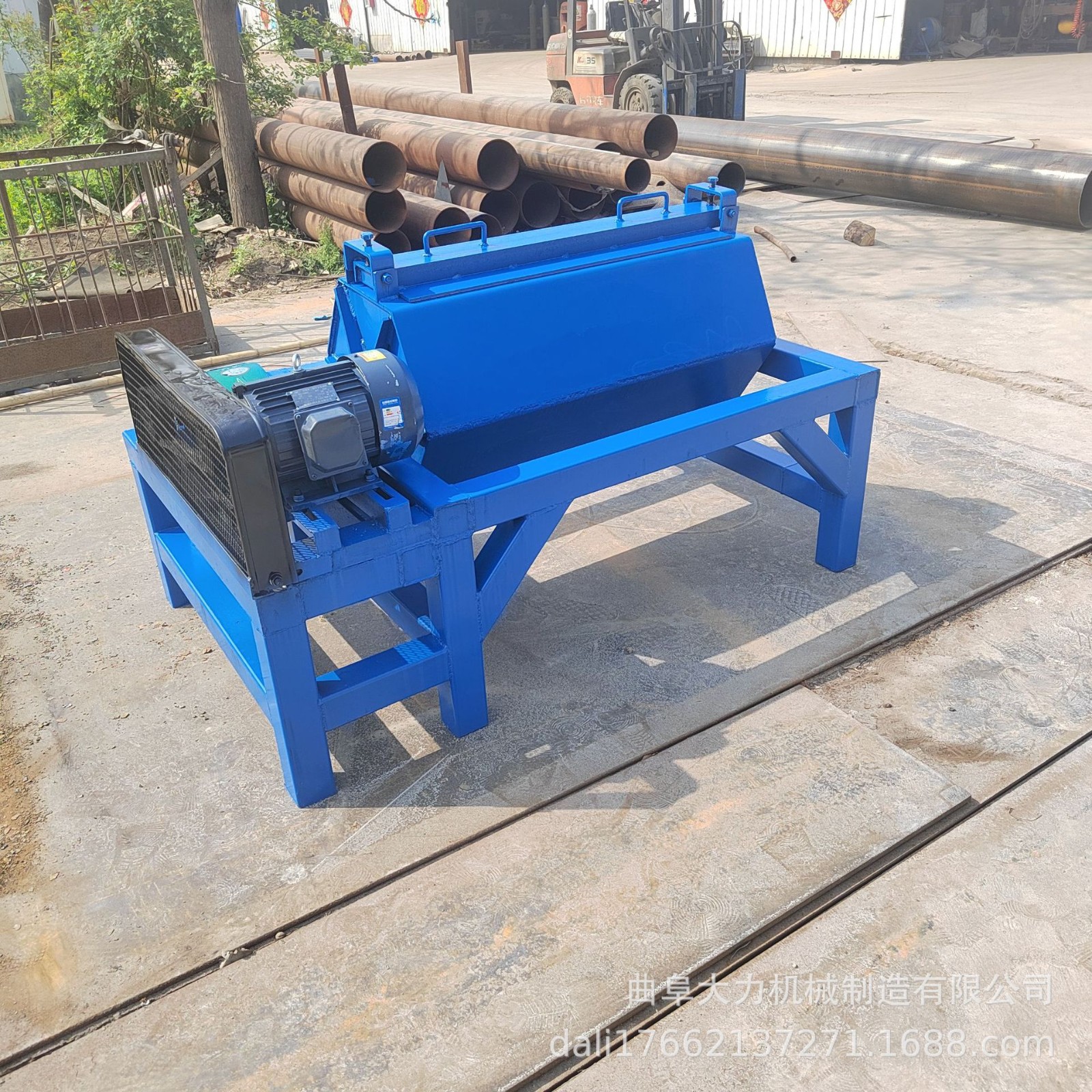 大力石子抛棱角滚筒抛光机 适用多种物料 多种规格可选图4