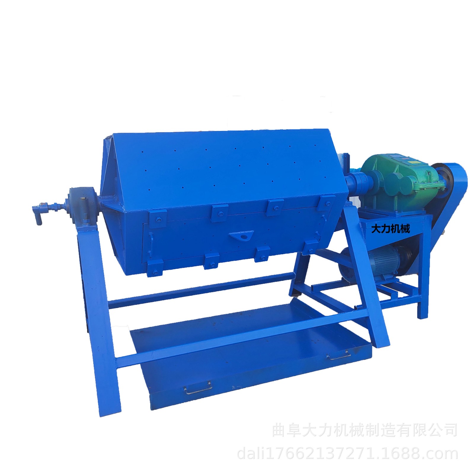 大力石子抛棱角滚筒抛光机 适用多种物料 多种规格可选图5