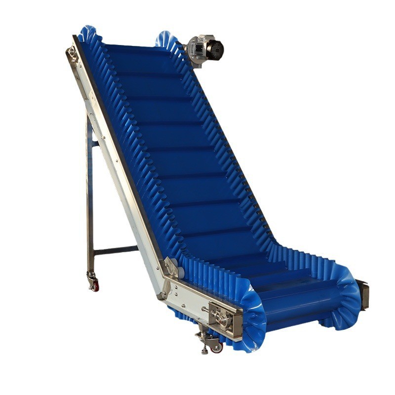 输送带传送带流水线皮带输送机小型折叠升降爬坡式防滑装车输送机图5