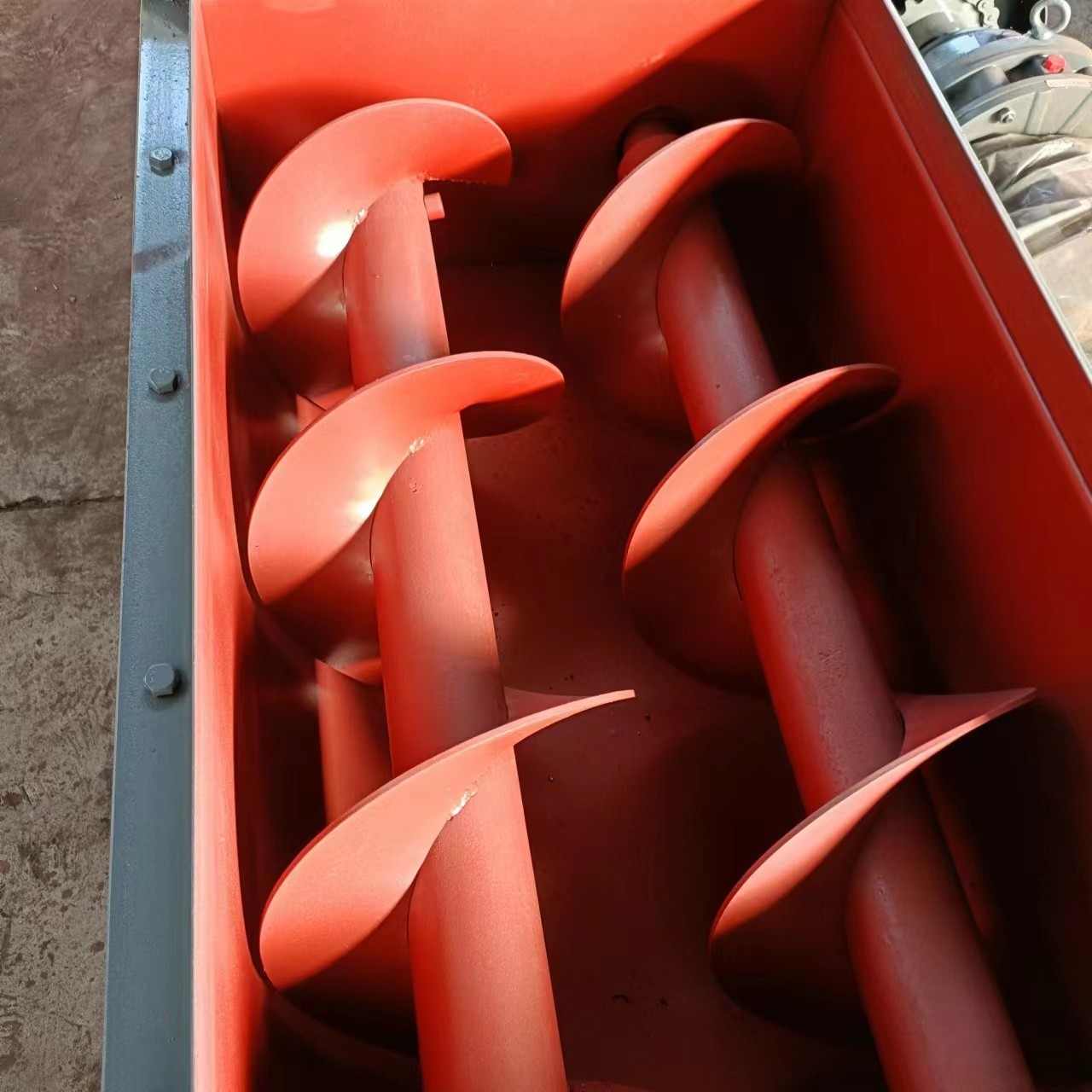 U型螺旋输送机 污泥无轴绞龙输送设备 单管式输送器规格齐全图3