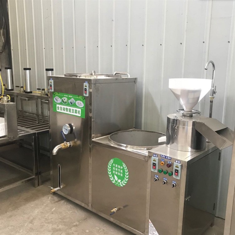 家用小型豆腐机小作坊创业设备加厚不锈钢商用豆浆机磨浆煮浆机图3