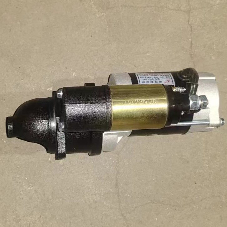 农用车三轮车叉车拖拉机柴油机减速起动机马达图2